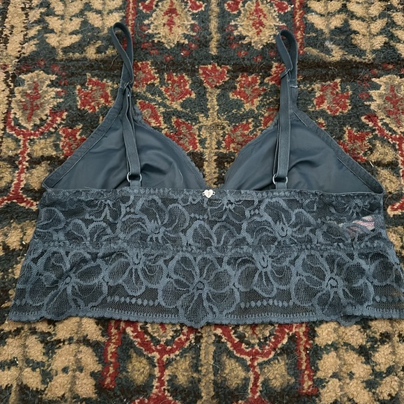 Womens slate grey adjustable Victoria’s Secret PINK bralette size medium (A-C)🩶 - Picture 4 of 8